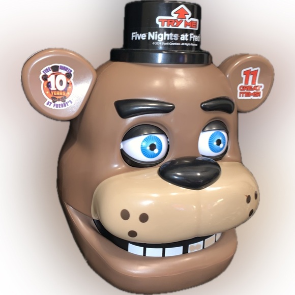 10 Years Five Nights at Freddy's Large Talking Animatronic Bear Coin Head FNAF - Picture 5 of 10